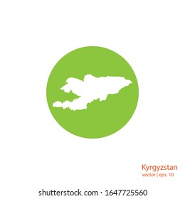 Plantilla de vector de diseño de logotipos en Kirguistán