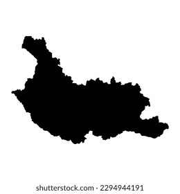 Kyustendil Province map, province of Bulgaria. Vector illustration.