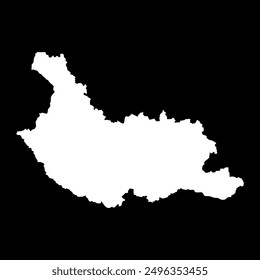 Kyustendil Province map, province of Bulgaria. Vector illustration.