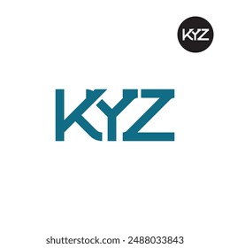 KYZ Logo Letter Monogram Design