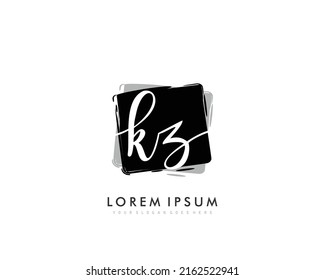 KZ Initial beauty monogram logo vector