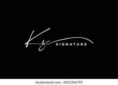KZ initials Handwriting signature logo. KZ Hand drawn Calligraphy lettering Vector. KZ letter real estate, beauty, photography letter logo design.