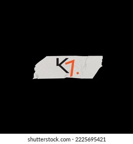 KZ Simple Style Letters logo Vector