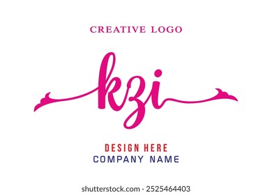 KZI  lettering logo is simple, easy to understand and authoritative