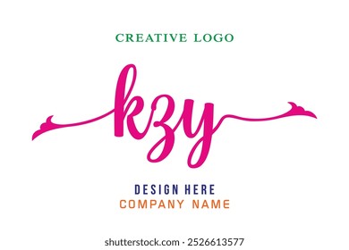 KZY  lettering logo is simple, easy to understand and authoritative