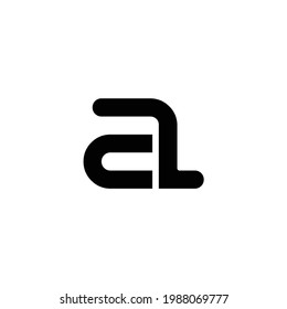 L Abstraktes Logo und Monogramm Logo-Design 