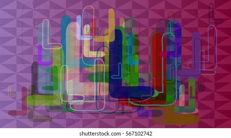 L Alphabet design template
