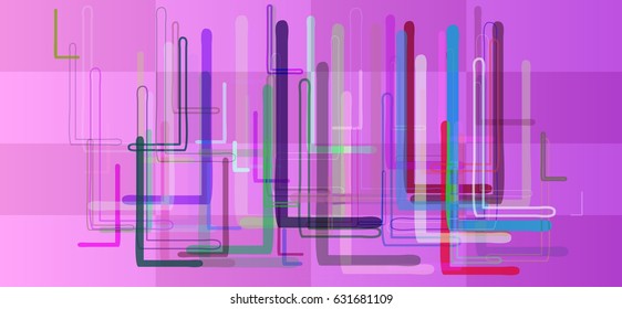L Alphabet design template