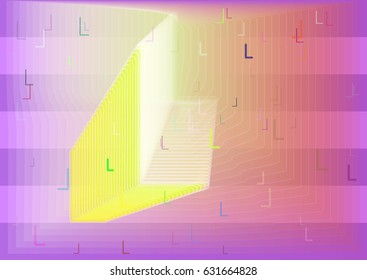 L Alphabet elements art