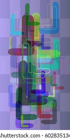 L Alphabet elements texture