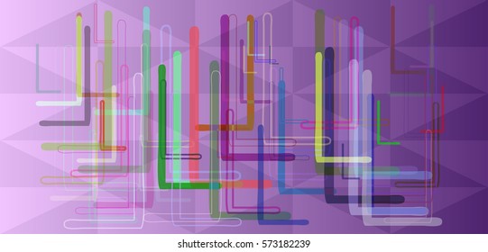 L Alphabet template vector