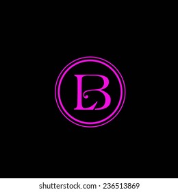 L And B Initials Vector Logo
