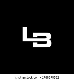 L & B letters Joint logo icon vector template for corporate logo and business card design.