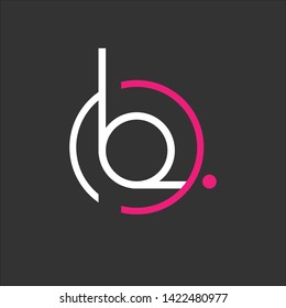 l b logo modern and simple