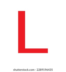 L board for learners  L plate drivers