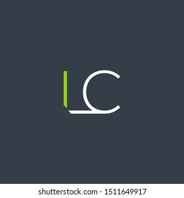 L & C joint logo design vector