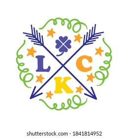 L C K SVG vector arts.