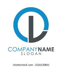 L circle font logo 1