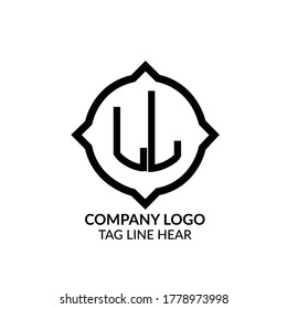 L I Con Design Identity and simple Company Logo and Vector.