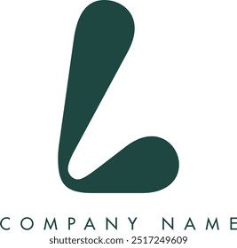 L creative modern abstract letter logo vector design. Usable for your company or business and brand identity.
