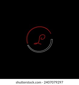 L Creative moderne Buchstaben Logo Design Vorlage