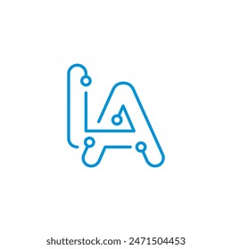 L and A Electronic Letters Logo 010