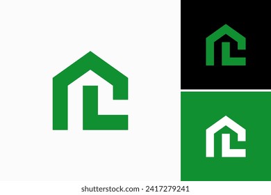 L home vector logo premium 