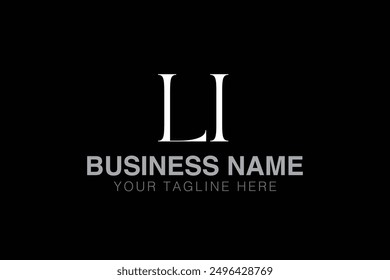 L  initial logo | initial based abstract modern minimal creative logo, vector template image. luxury logotype logo, real estate homie . typography . initials 