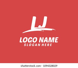 L J Initial logo