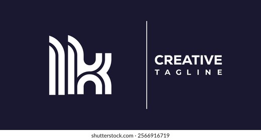 L and K logo design. LK abstract Letters Logo Monogram. This logo design is the process of creating a visual symbol that represents a brand, company, or individual.