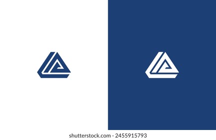 l a la al logo with triangle shape for sport legal technology brand