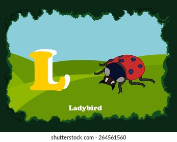 L for ladybird