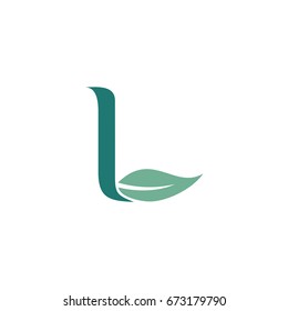 L Leaf Logo