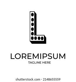 L letter abstract Logo Template Design Vector