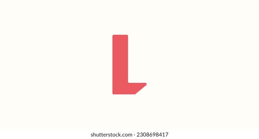 
Concepto de letra L, concepto de logotipo de tipografía, logotipo de monograma y logotipo de la letra inicial, moderno y sencillo