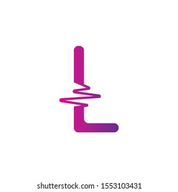 L Letter creative logo or symbol template design