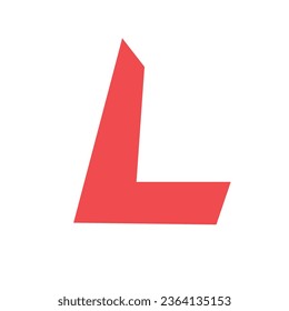Letra L rápida, fuente de movimiento de velocidad
