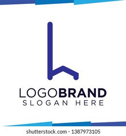 L Letter hexagonal Logo Icon Vector template, home logo