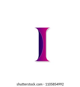 l letter icon logotype sign symbol illustration.with modern creative flat design.isolated on white background.vector