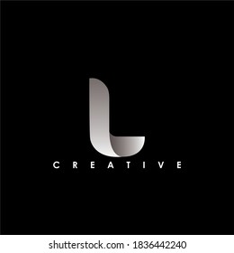 L Letter Initial Logo Design Template Vector Illustration	
