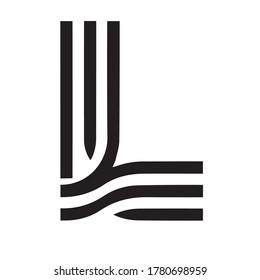 Diseño de forma de línea L