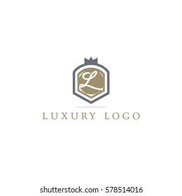 L letter logo.