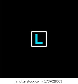 L letter logo abstract design