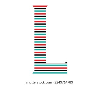 L Letter Logo Creative Design Vector Template