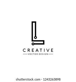 L Letter Logo Design
