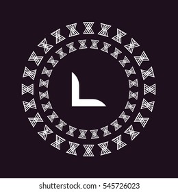 L letter logo design