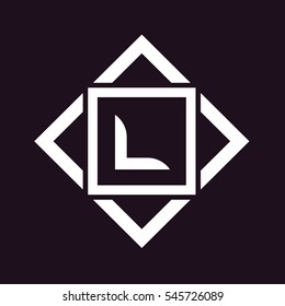 L letter logo design