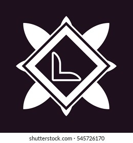 L letter logo design