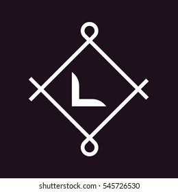 L letter logo design