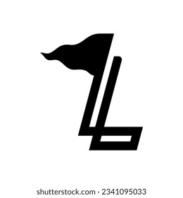 L letter logo design for company